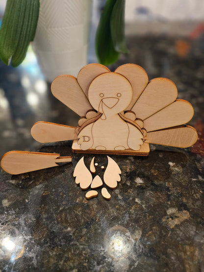 Thankful Turkey Craft Kit